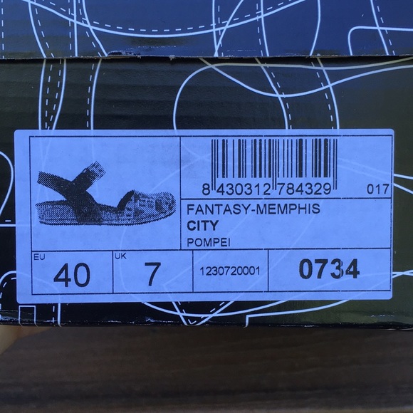 NIB Naturalista Art Company Pompei shoes, size 40 - Picture 5 of 7